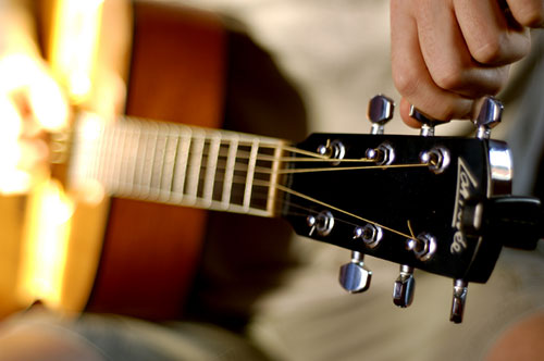 accordatura chitarra