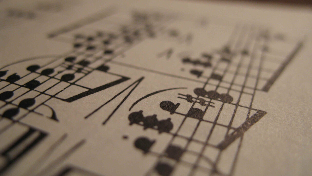 sheet music