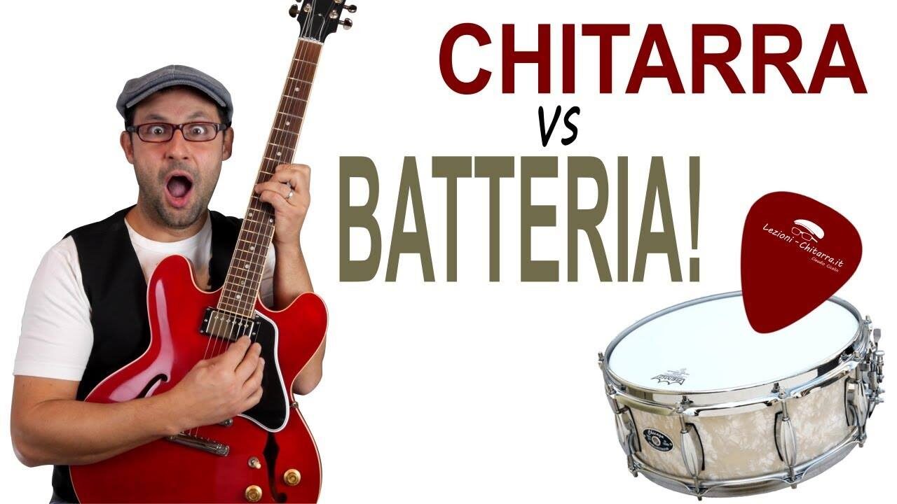 CHITARRA VS BATTERIA: 10 RITMI A CONFRONTO!