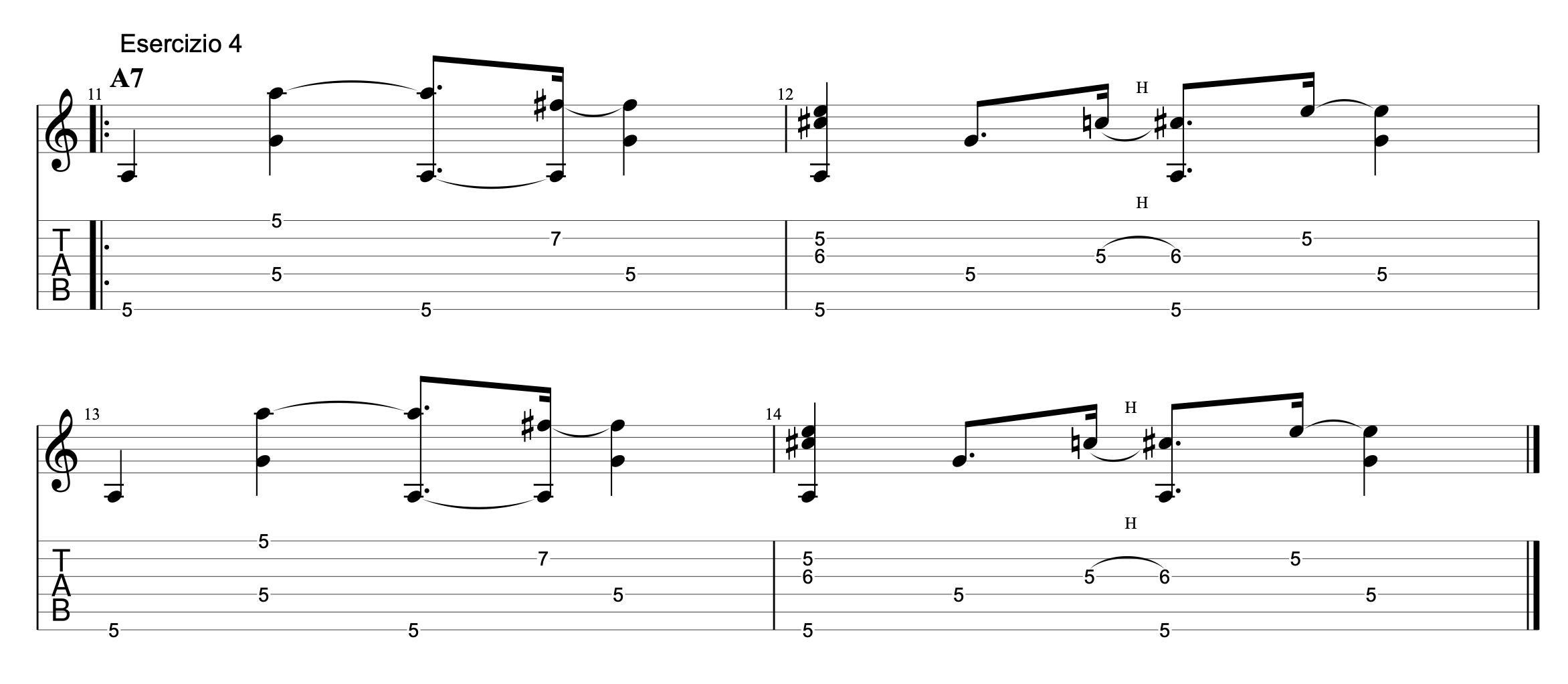 Basso Alternato es.4