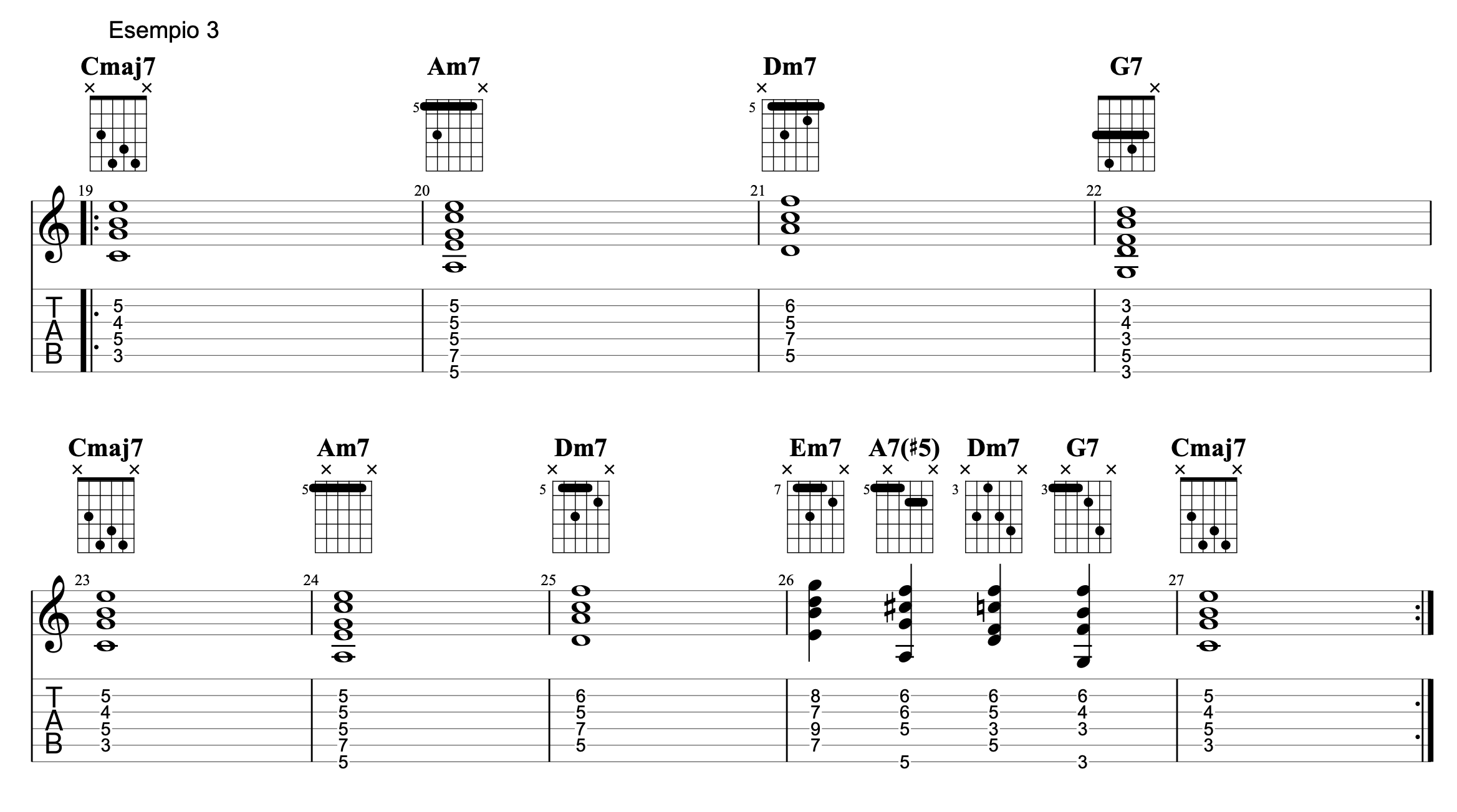 GrooveTheHarmony Passing Chords es.3