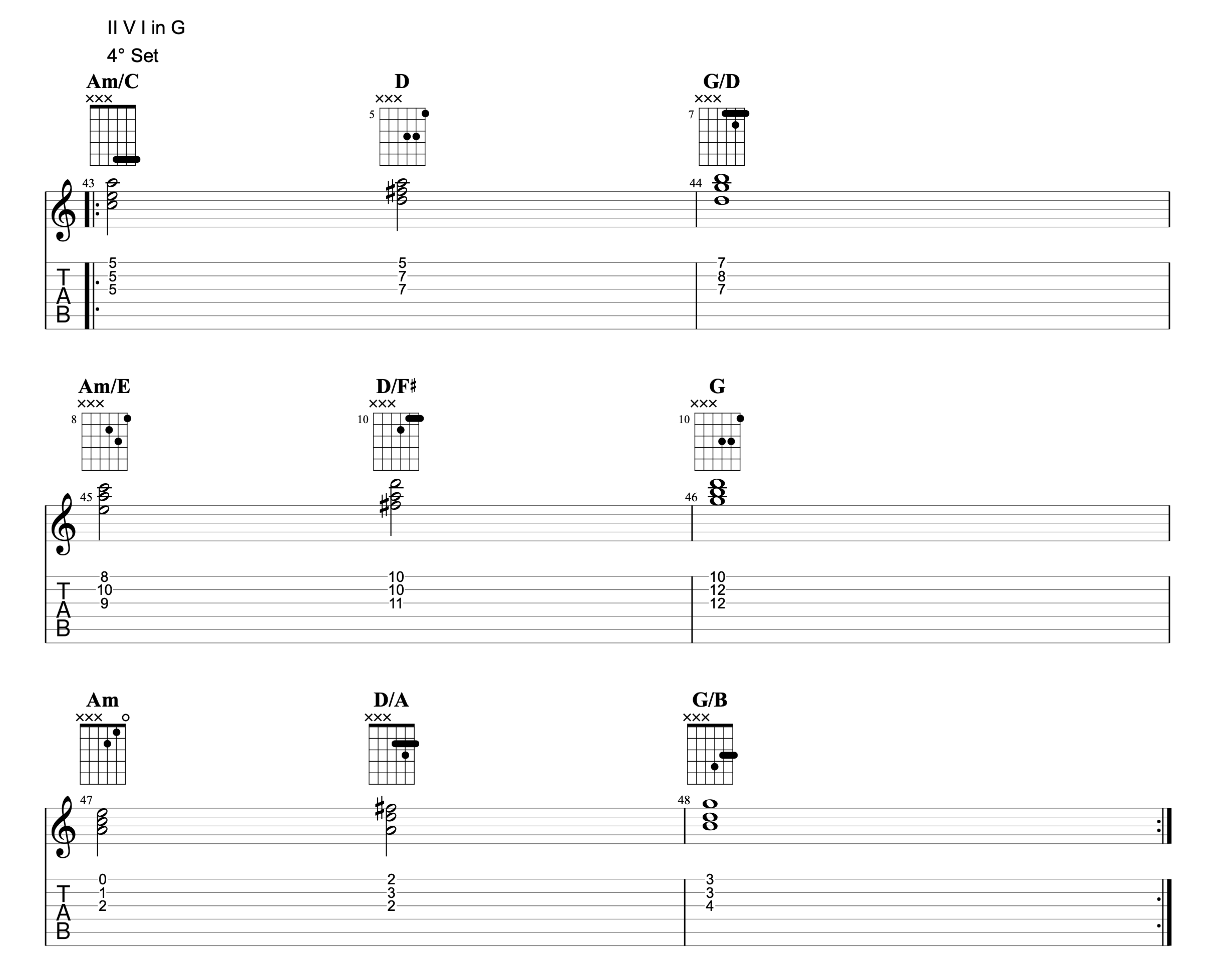 GrooveTheHarmony Triadi Strette es.4