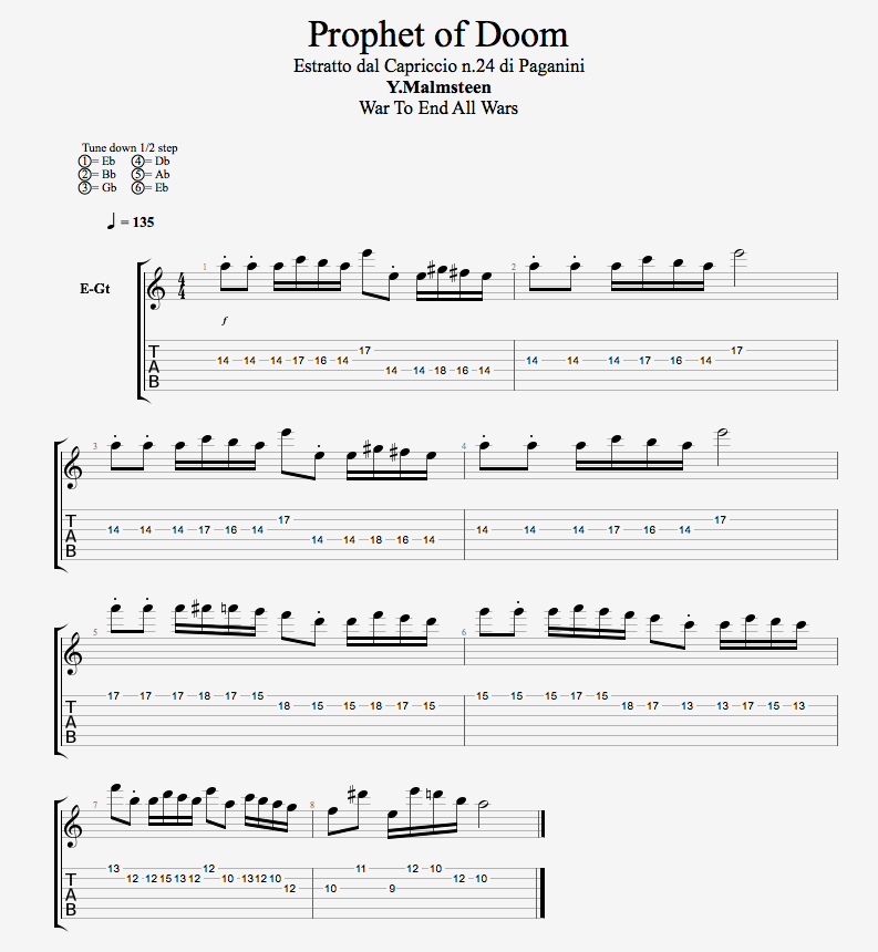 Esempio2 Malmsteen