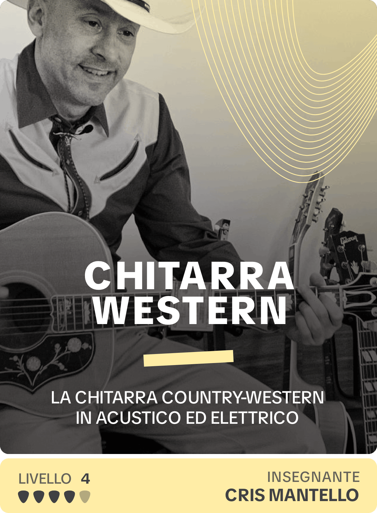 CORSO DI CHITARRA WESTERN
