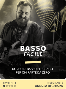 COPERTINA BASSO FACILE
