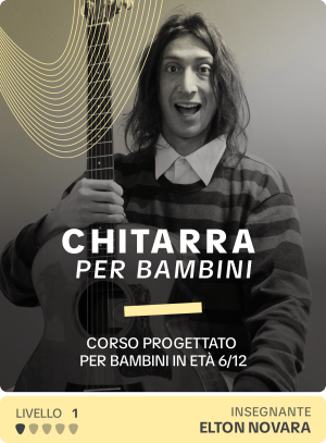 Corso di chitarra per bambini