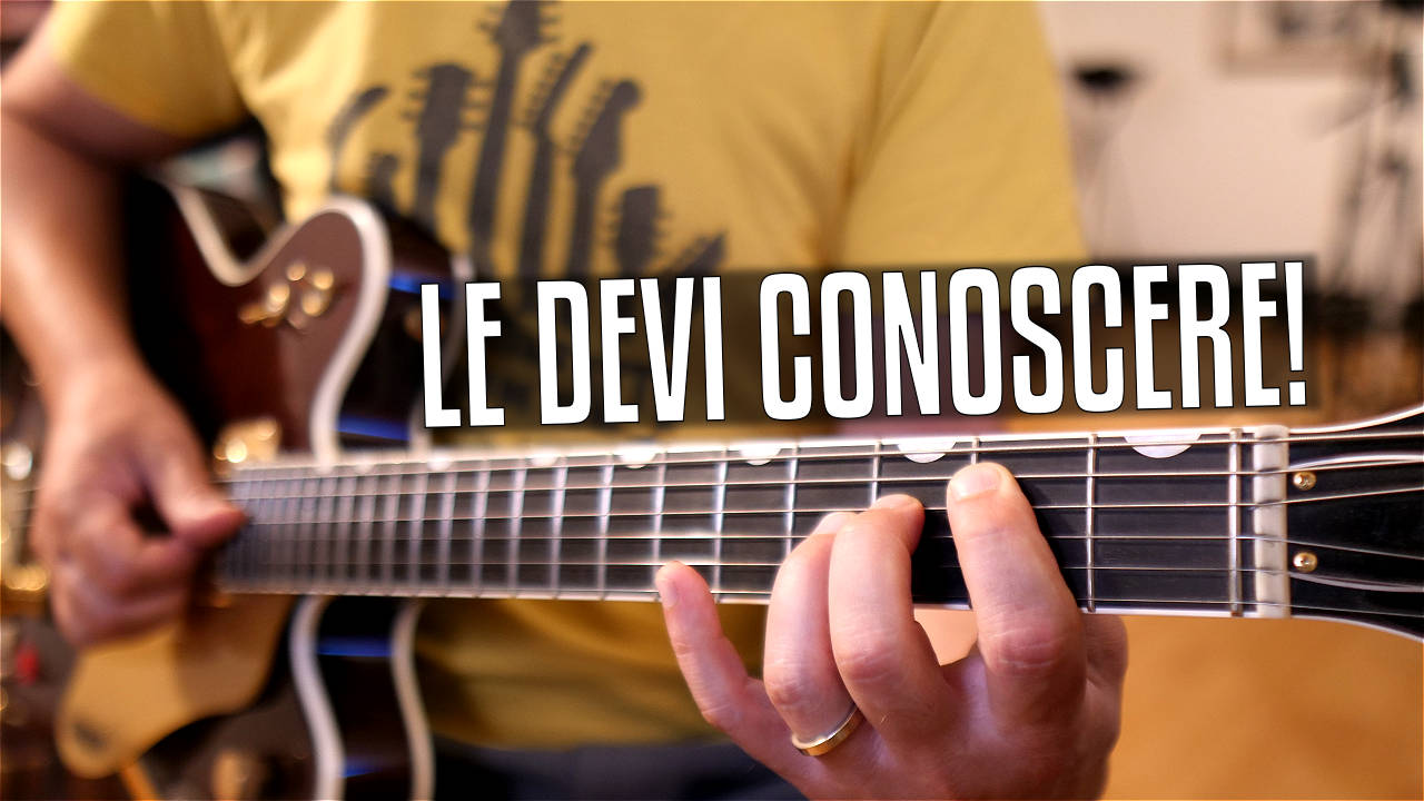 10 PROGRESSIONI INDISPENSABILI DI ACCORDI