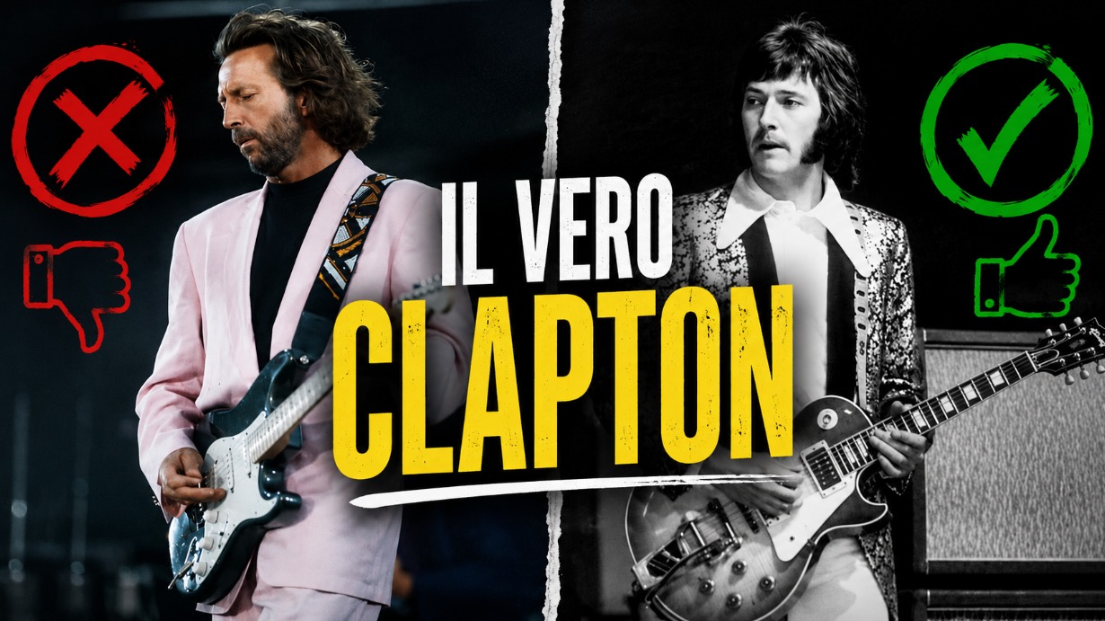 A LEZIONE DAL MIGLIOR CLAPTON (QUELLO CON LA GIBSON)