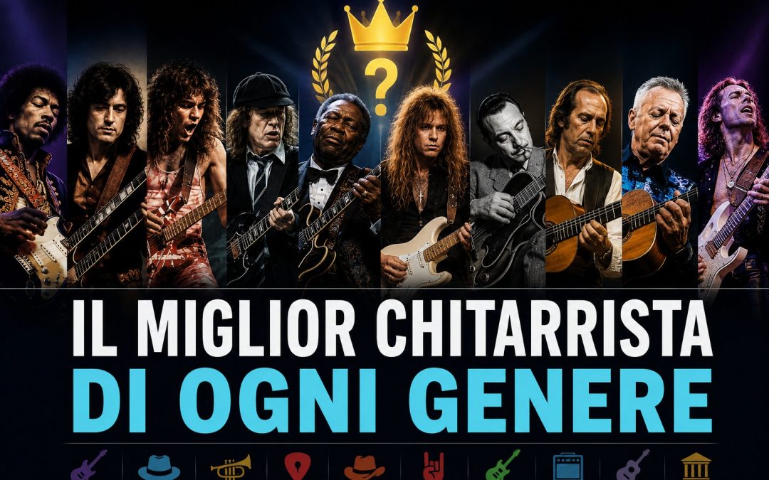 CHI SONO I MIGLIORI CHITARRISITI DI OGNI STILE?