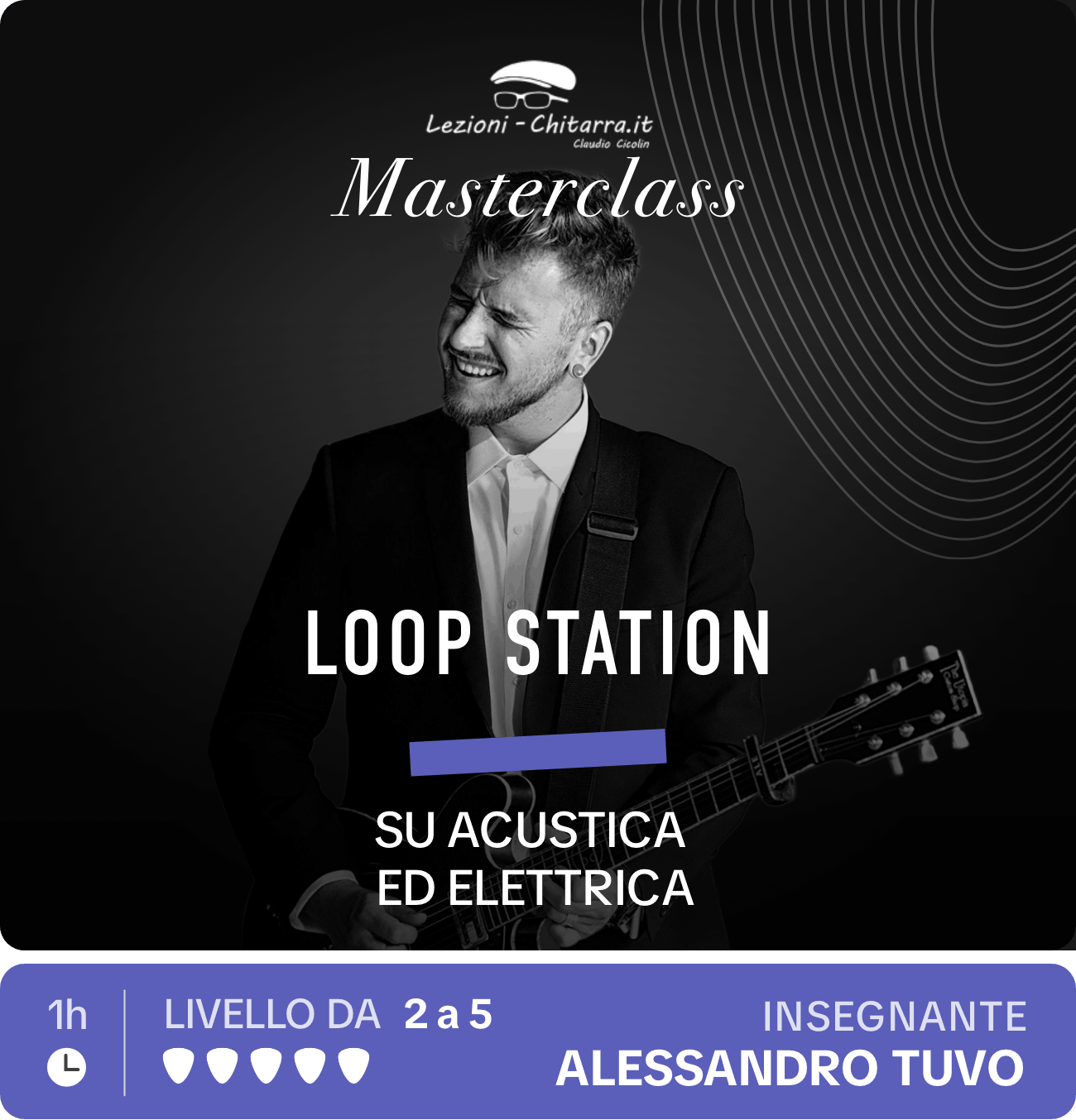 Masterclass Loop Station su Acustica e Elettrica