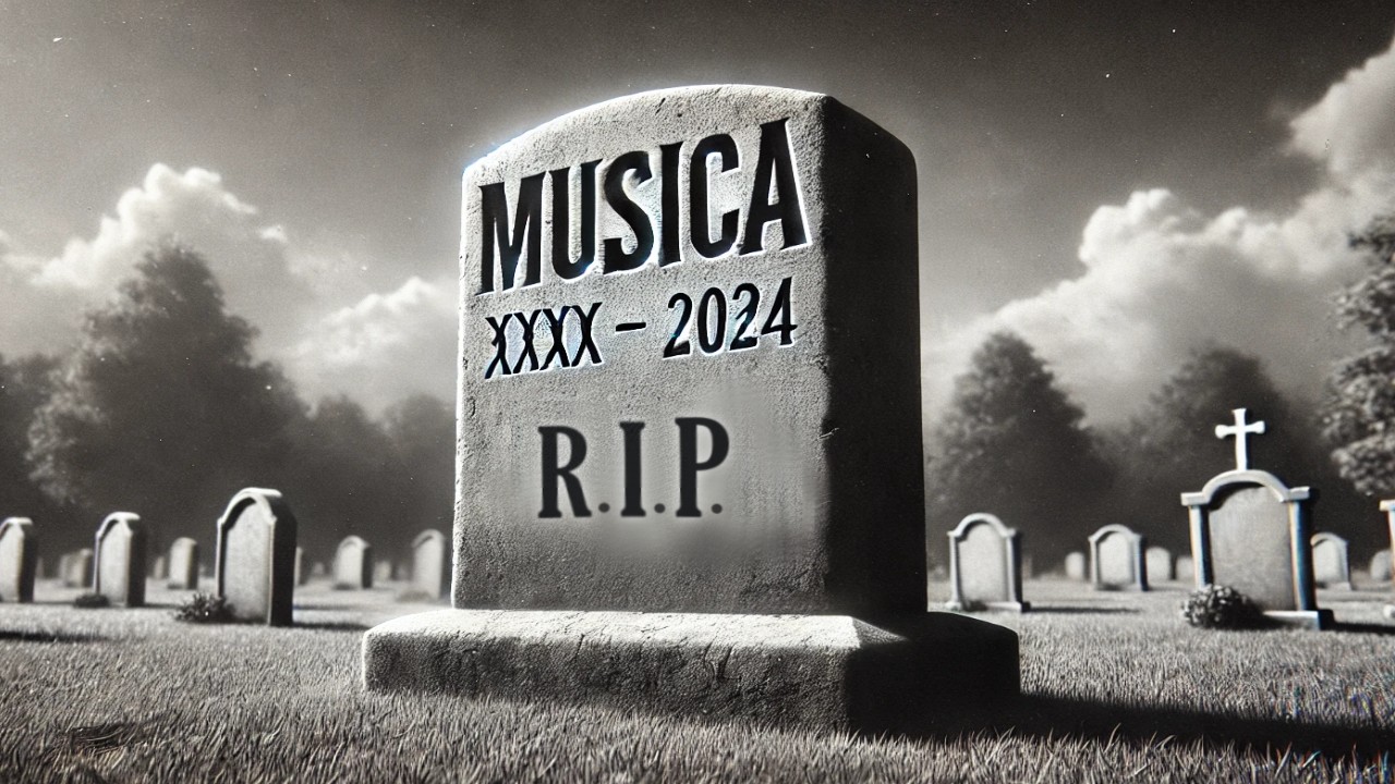 LA MUSICA, PER COME LA CONOSCIAMO, È FINITA.